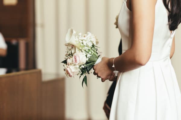 Aperçu d'une photo de mariage pour le livre d'or interactif